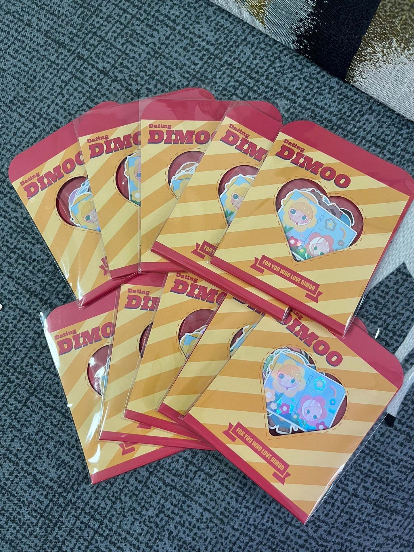 Dimoo Dating Series Stickers – arkboxing