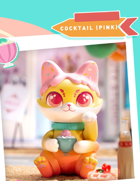 Cassy Cat Street Drink Time Series Toy