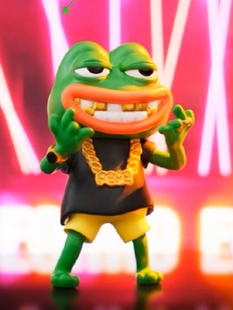 PEPE The Frog Player Series Toy – arkboxing
