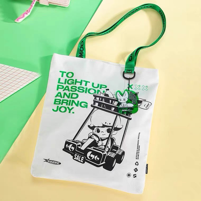 Dimoo Where We Go Tote Bag – arkboxing