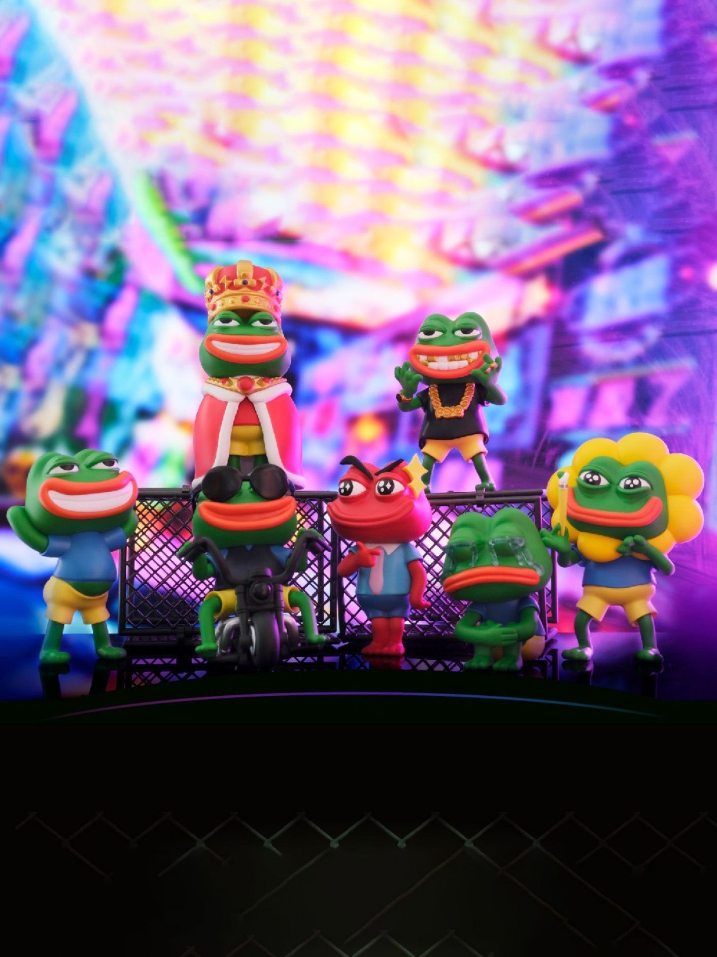 PEPE The Frog Player Series Toy – arkboxing